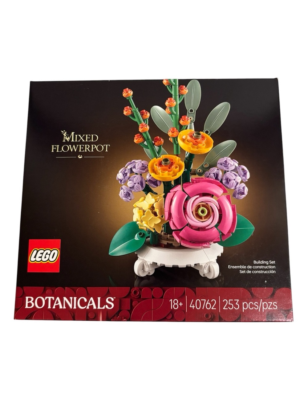 Lego Botanicals Mixed Flowerpot Set (#40762)